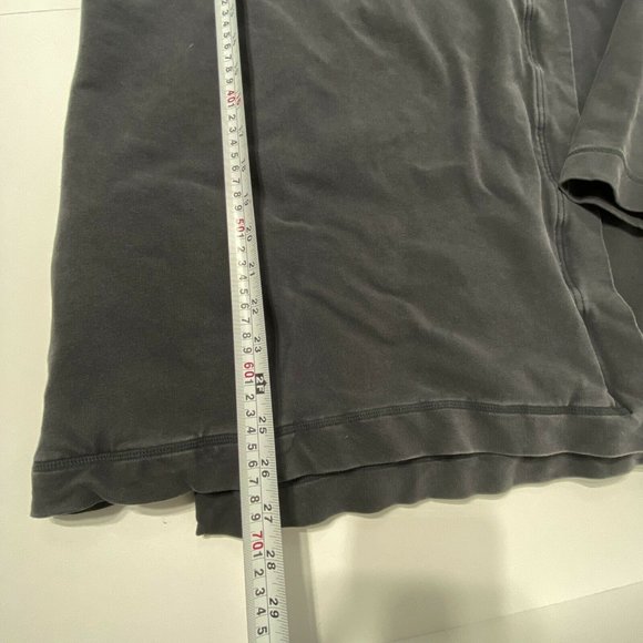 Lululemon Savasanah Wrap Black Oversized Shacket Cardigan Jacket Womens Size 10 - Picture 3 of 12
